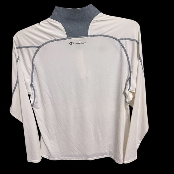 Champion White and light blue Women's Sweater - Picture 2 of 2